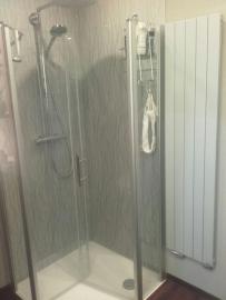 Glaskabine für Dusche